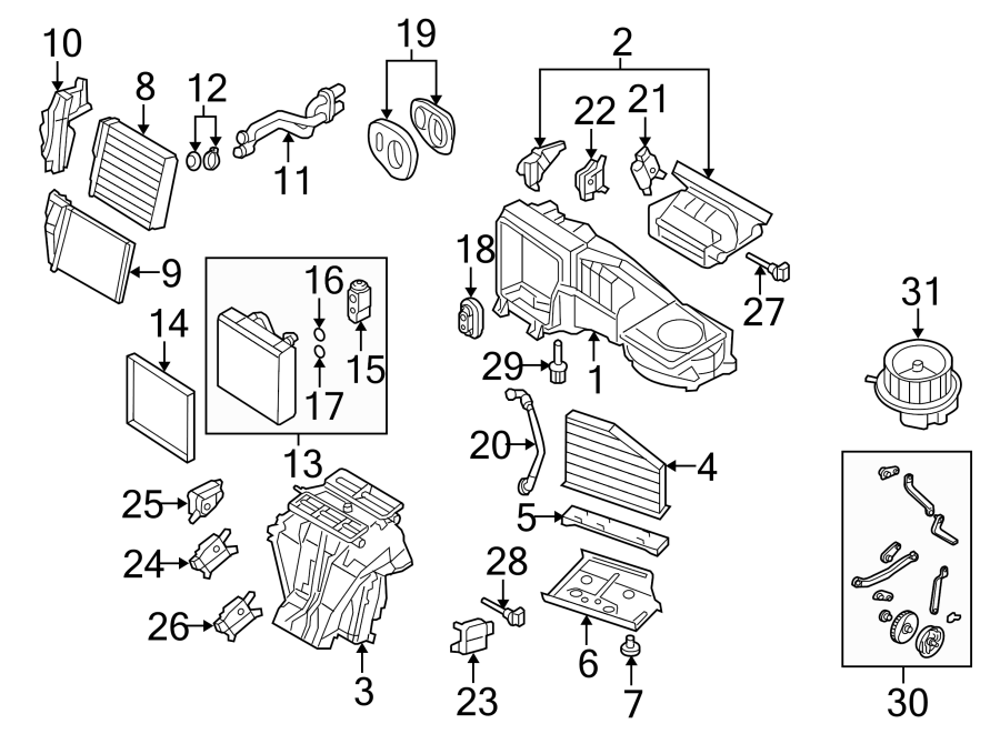 Volkswagen Jetta Sensor. Temperature. Air - 1K0907543E - Genuine ...