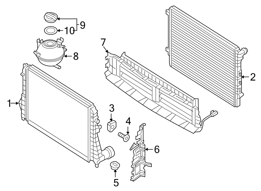 Parts Of A Radiator Diagram